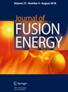 JOURNAL OF FUSION ENERGY杂志封面